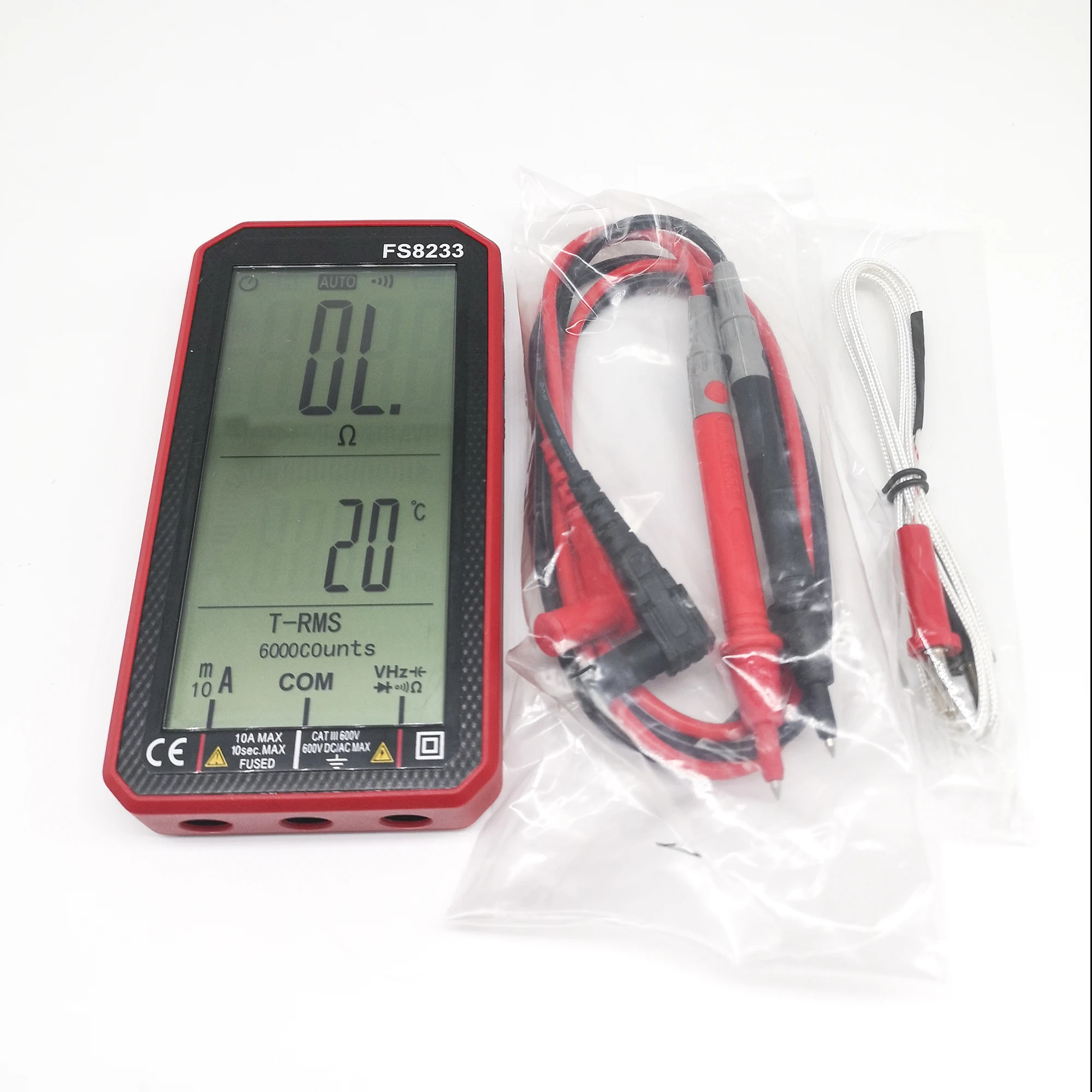 Fs 899c Full Screen Digital Multimeter/detector/tester With Measuring ...
