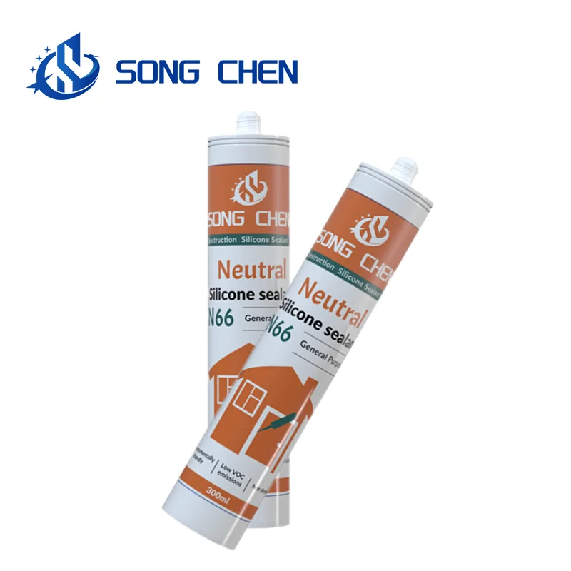 SONGCHEN N66 Premium Neutral Waterproof Structural Silicone Sealant German Quality for Construction Use