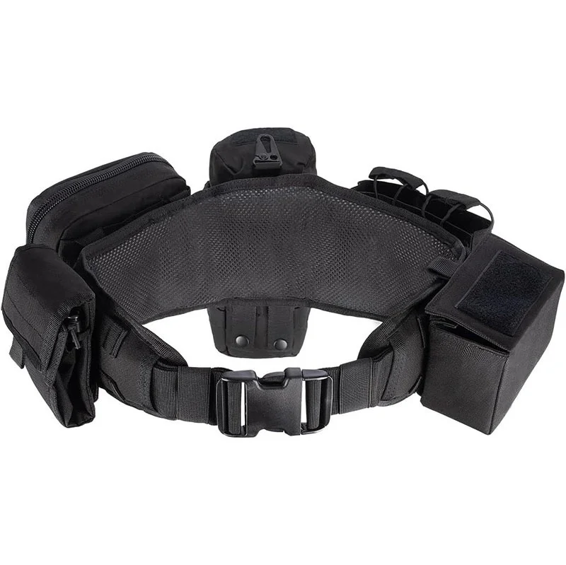 High Duty Outdoor Lightweight Premium Mountaineering Tactical Battle Belt Detachable Duty Belt Multifunctional Utility Belts