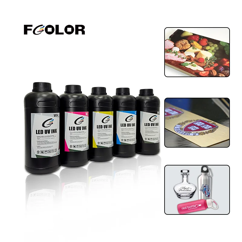 FCOLOR XP600 UV Printer With UV LED Ink Digital Printing Machine for Professional Quality UV Printing