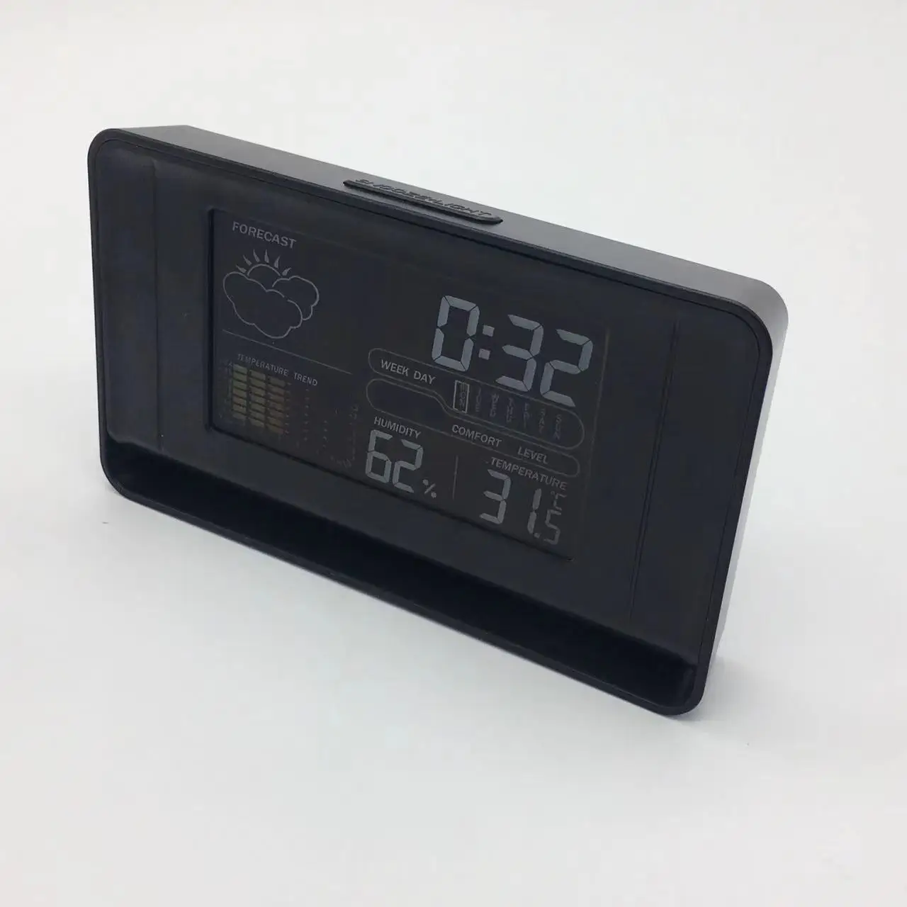 Best Selling LCD Display Indoor Outdoor Hygrometer Thermometer Automatic Weather Station