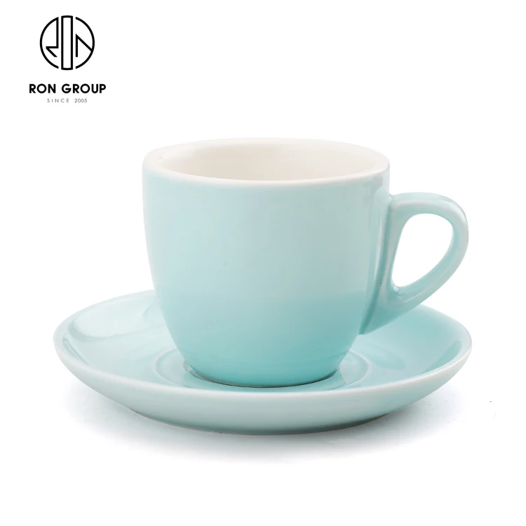 ceramic coffee cups Coffee cup set Simple 220ml Mug Cappuccino flower cups  Latte Saudi Arabia cheap hot sales