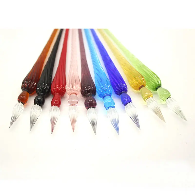 Spiral Glass Dip Pens