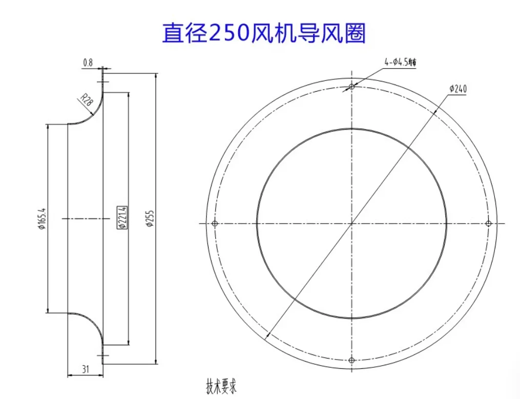 Inlet Cones for Impeller, Iron - detail 8