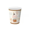 Tazza di carta marrone * 10 pz