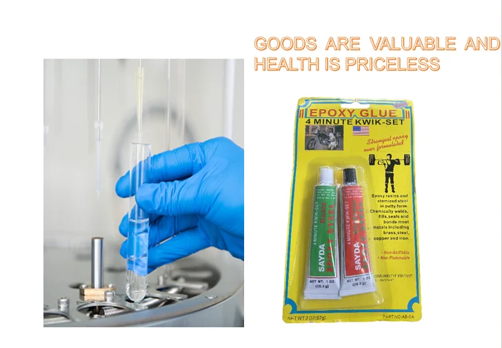 High Strength 4 Minute  AB Adhesive   Industry Repair Epoxy Resin Adhesives & Sealants Epoxy AB Glue