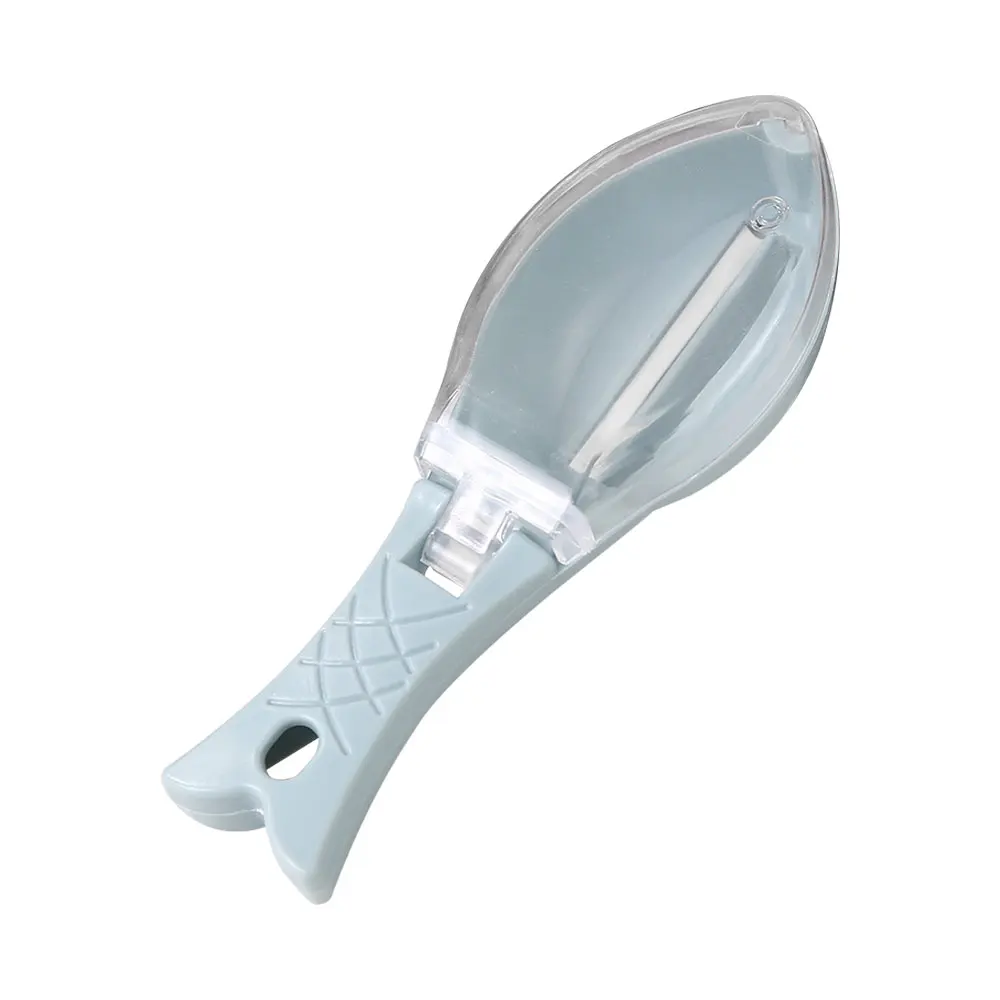 Бытовой скребок для рыбьей чешуи с крышкой ручной рыбной кухонный гаджет рубанер удаления щетка дропшиппинг