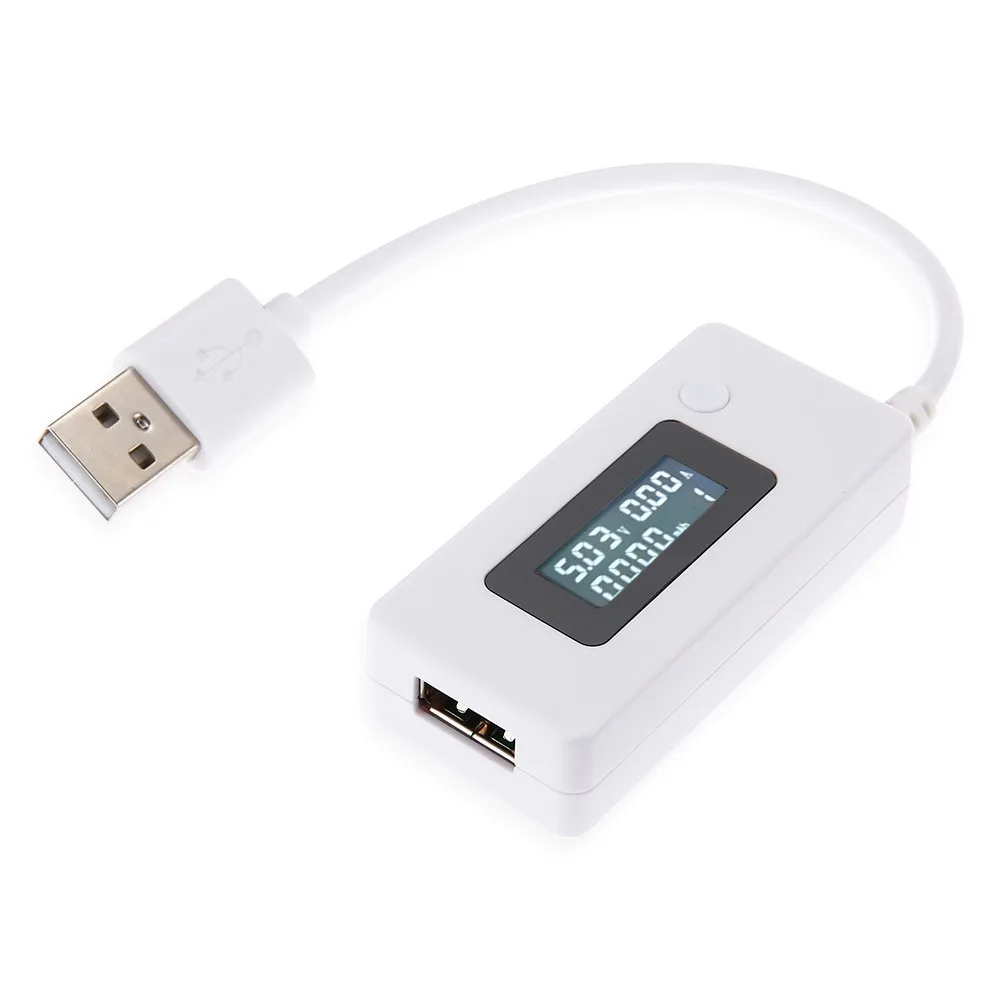 3-15V USB LCD Detector Voltmeter Ammeter Tester Meter Voltage Current Charger@am