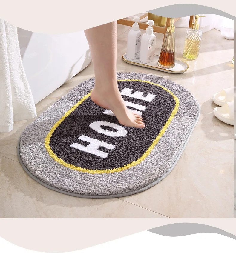  Best Selling Custom Environmental Protection Bath Mat Kitchen Living Room Floor Shower Tub Mat factory