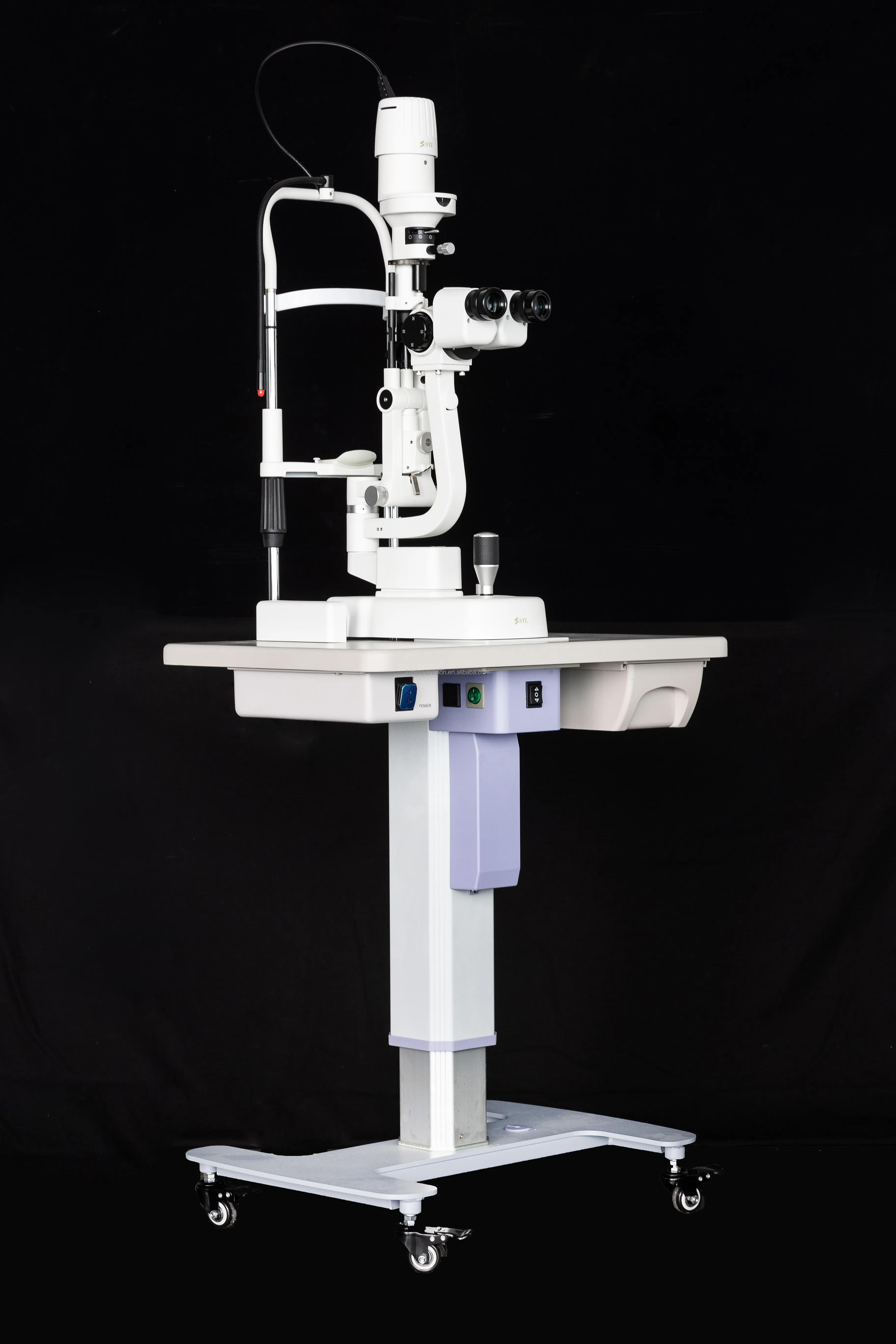 SL-2S Cheap and High Quality LED Slit Lamp 5-step magnification Continuous illumination Control Ophthalmology Equipment