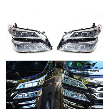 Good Quality Auto 6 Lens LED Headlight 2018-2023 for Toyota Vellfire agh30 Headlamp