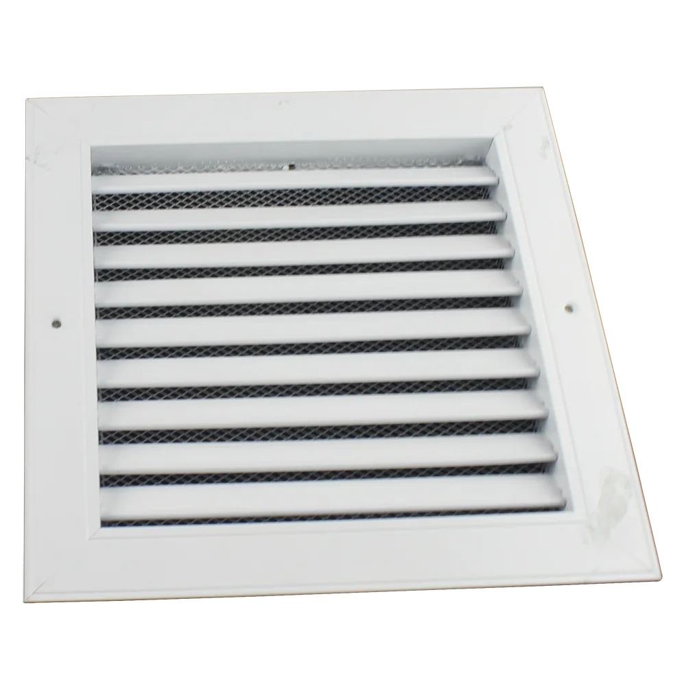 Customized Size Conditioning Aluminum Return air Grille with Metal Screen air Filter
