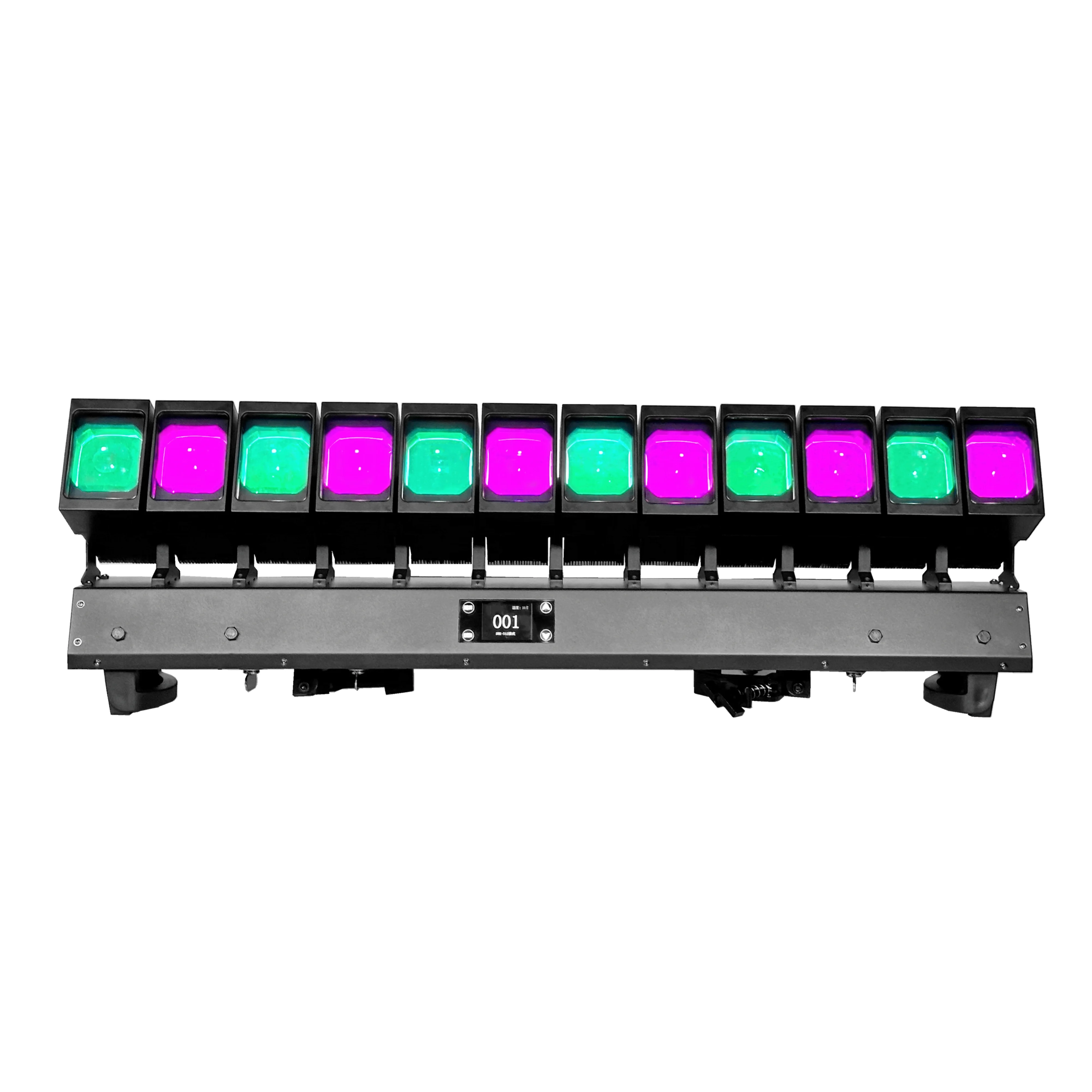 DMX 12pcs 60w Colorado PXL Curve 12 Leds RGBW 4in1 Lights