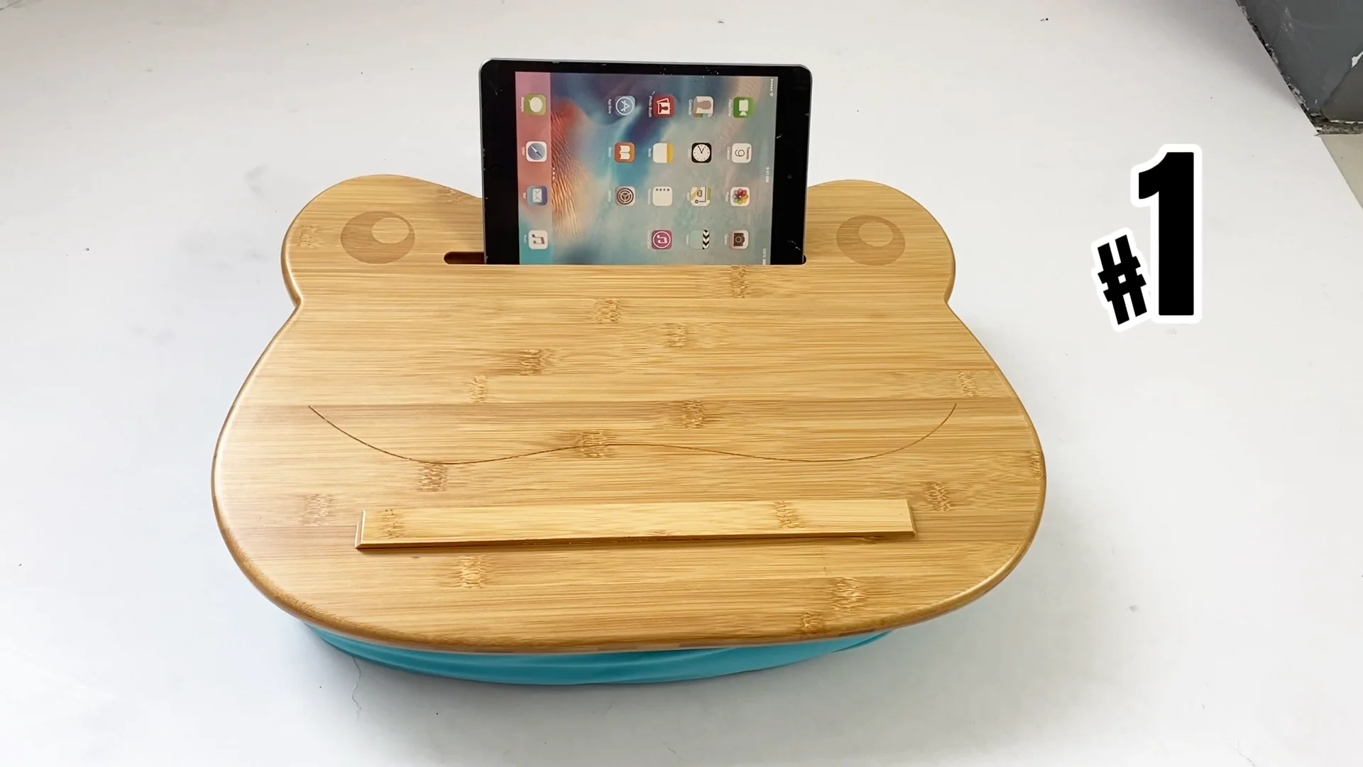 Microbeads Fill Student Use Lap Desk Table Bamboo Laptop Stand With Cushion Buy Laptop Stand