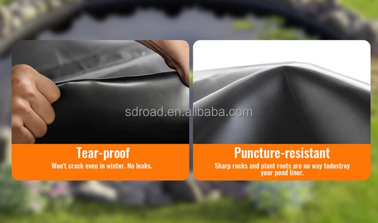 product hdpe ldpe geomembrane for landfill reservoir tunnel subway pond liner waterproof uv resistance fish tank liner-14