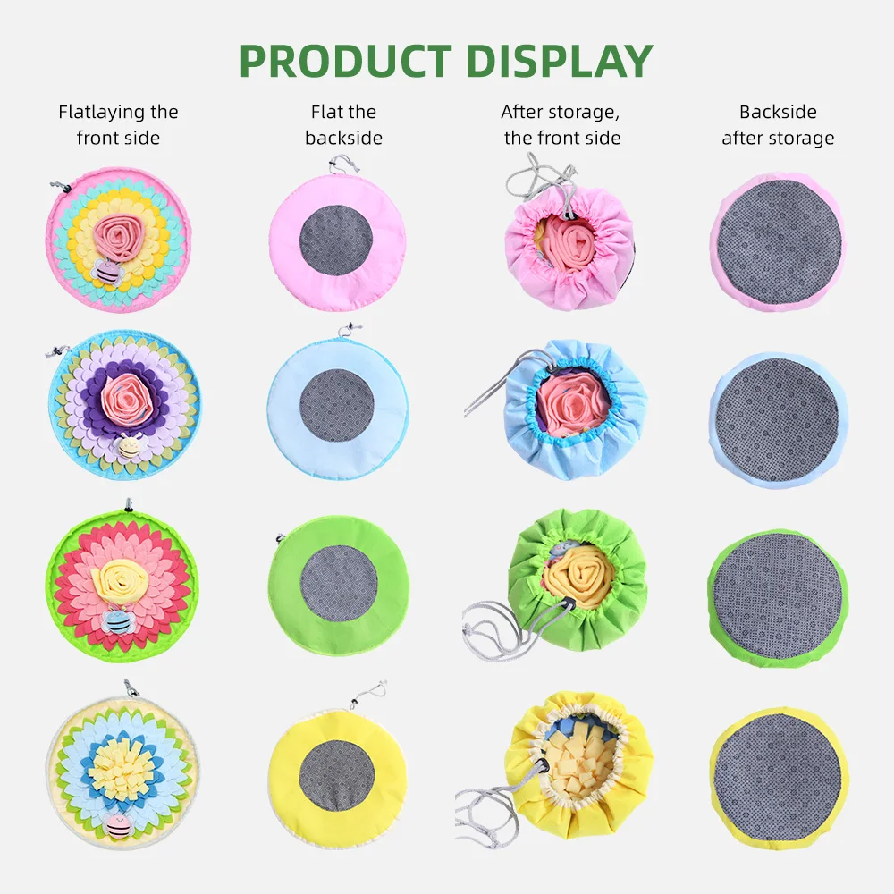 Hot Sale Wholesale Durable Dog Interactive Puzzle Mat Pineapple Patter - product detail 7