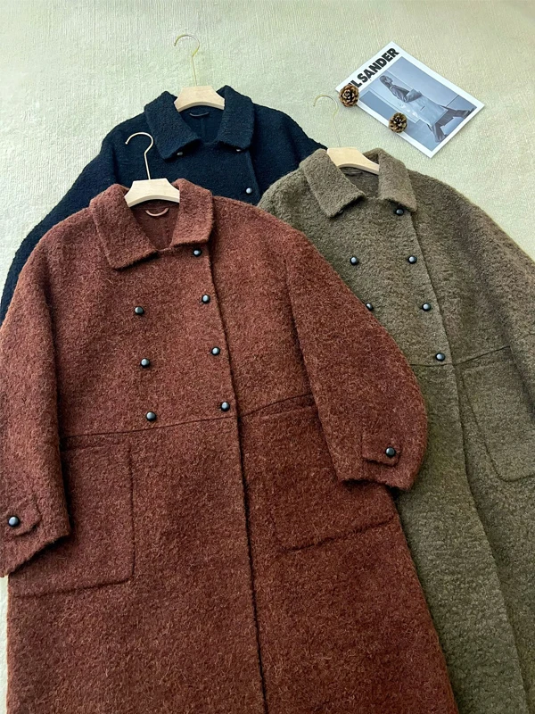 Medium Thick 850gsm Self-produced Popular Double Sided Wool Winter