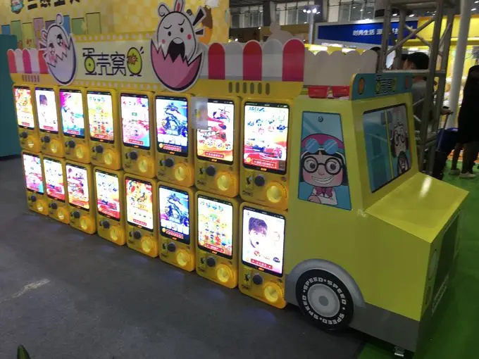 Высококачественный торговый автомат в виде капсул яиц для детей, развлекательный Игровой Автомат Gashapon с монетами для детей