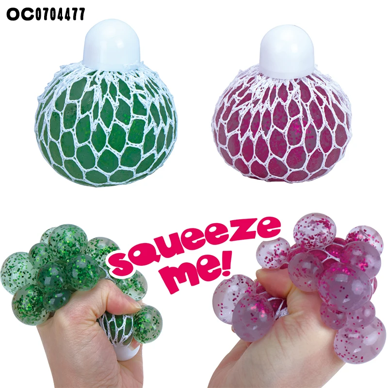 Soft снятие стресса Непоседа мягкими squeeze бальное платье с сеткой; Игрушки для детей и