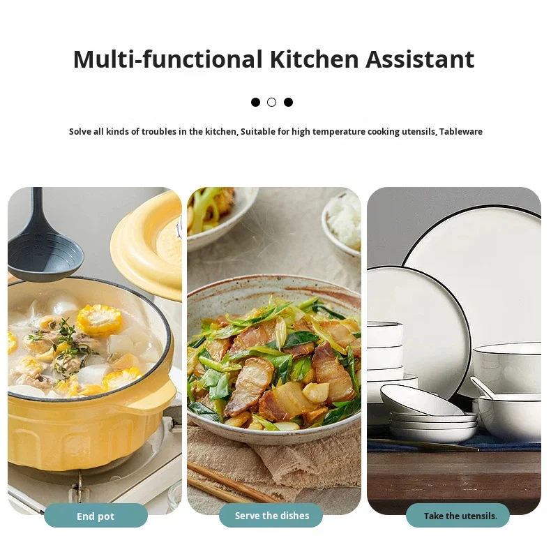 High-Temperature Resistant Silicone Oven Mitts with Pot Handle Clips No-Scalding Grip for Cast Iron Skillets and Frying Pans supplier