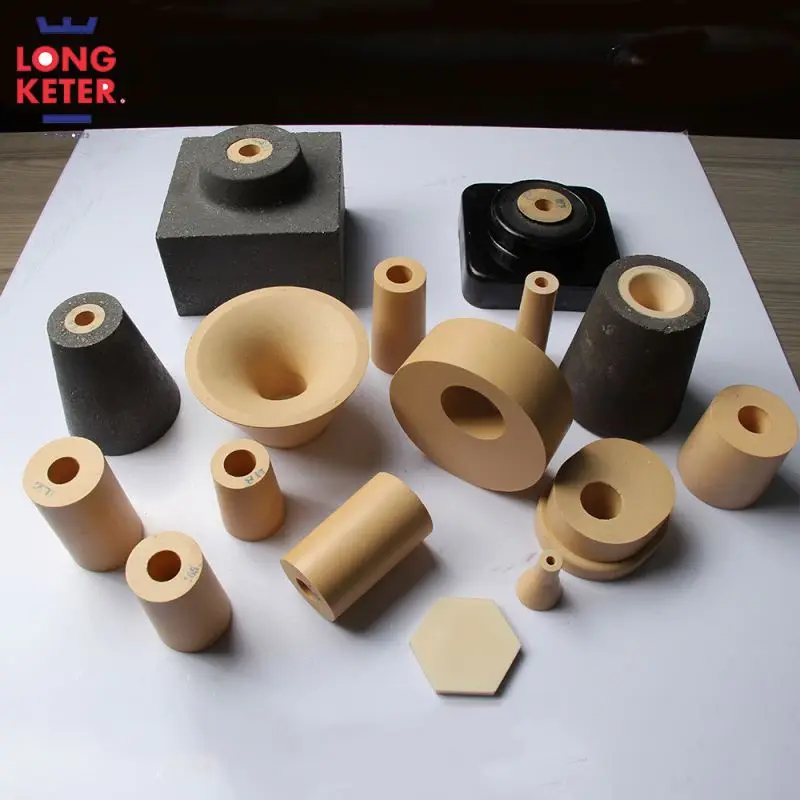 Zirconia Refractories Tundish Metering Nozzles Refractory for Continuous Casting Process
