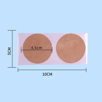 Men's Anti-Chafing Nipple Cover Hider No Show Guard Tape for Daily Fitness Running Intimates Accessory