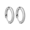 15mm Stainless steel Hoop Earrings Silver