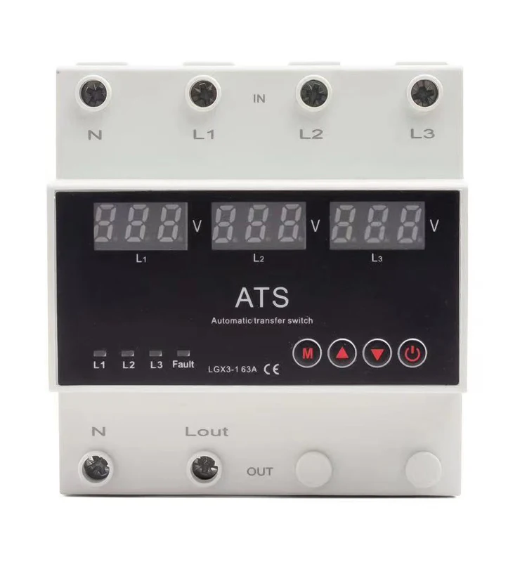 Automatic Transfer Switch (ATS) with over Voltage Protection