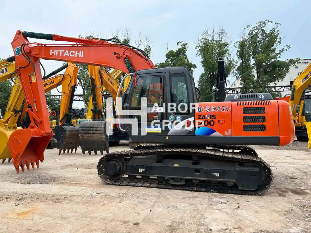 Used Hitachi ZX200-6 Excavator - Heavy Construction Equipment
