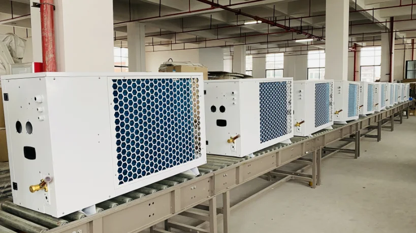 Bescool New Type Condensing Unit Using Cold Rolled Sheet Box Type Hermeticor Compressor Outdoor Cooling Chiller Freezer Unit