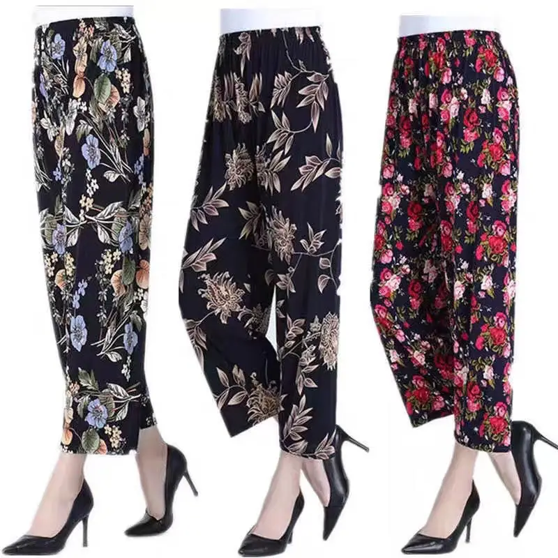 Pantalones Capri Para Mujer Mediana Edad Mezcla De Colores - Buy Stock De  Pantalones,Stock De Pantalones Capri Para Mujer,Stock De Pantalones Para  Mujer Product on Alibaba.com