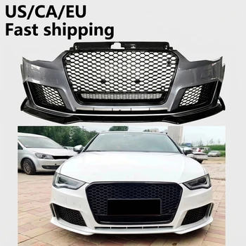Audi A3 S3 8V フロントバンパー フェイスリフト RS3スタイル ボディ