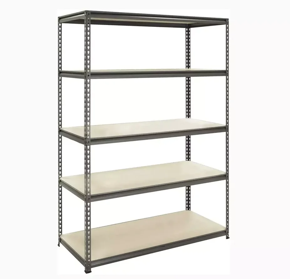 Joyings Factory Price Metal Rack Shelves Metal Frame Black Warehouse