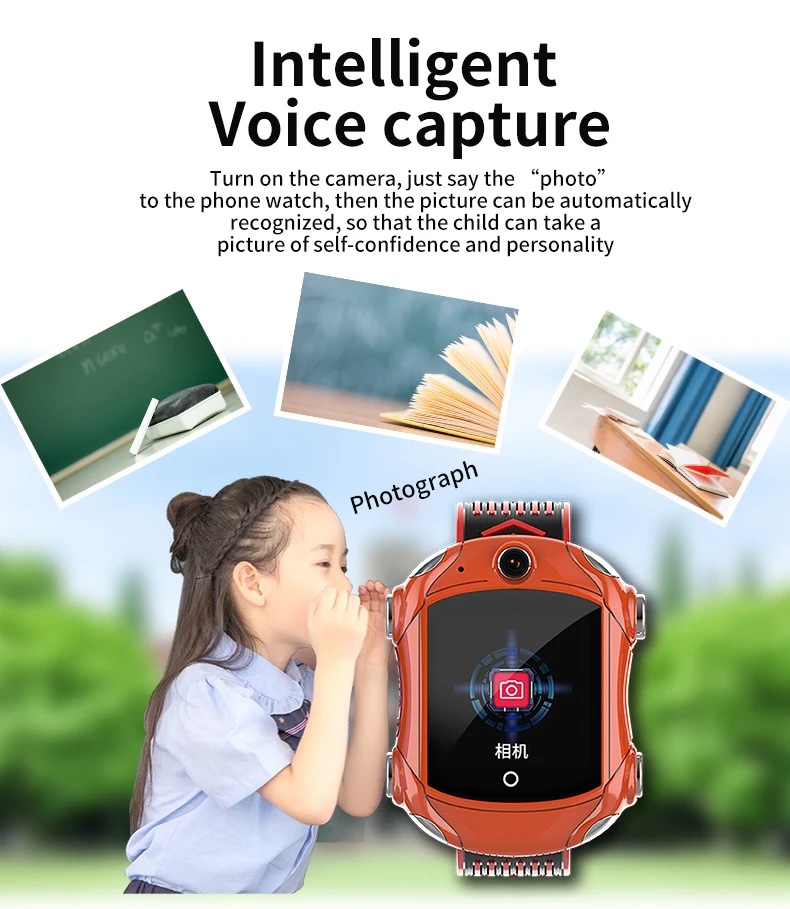 4g Gps Kids Smart Watch With Setracker App, Ip67 Waterproof