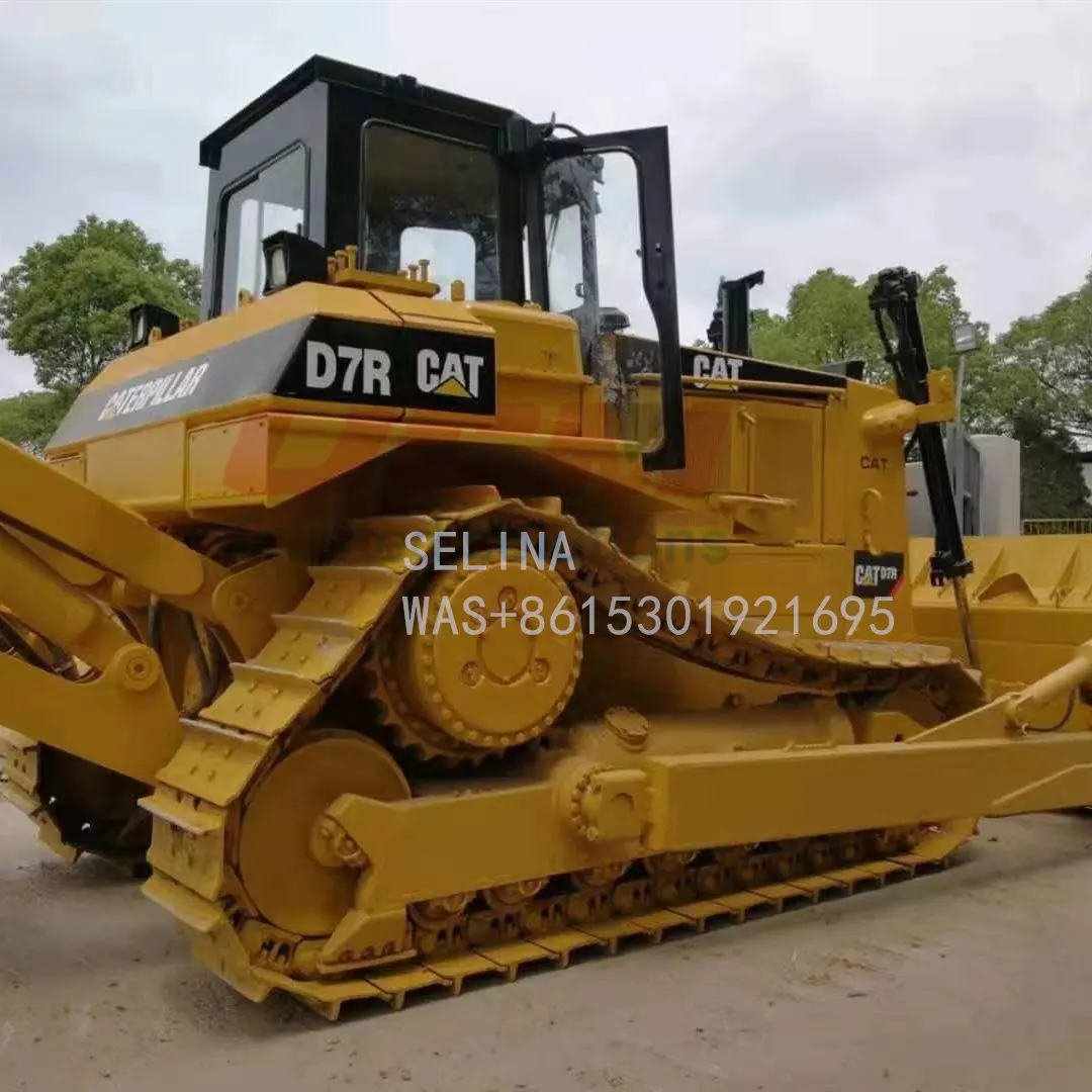 Used Caterpillar D7H Bulldozer Japan Original Low Working Hours Komatsu Shantui Make Crawler Bulldozer Core Gearbox Component