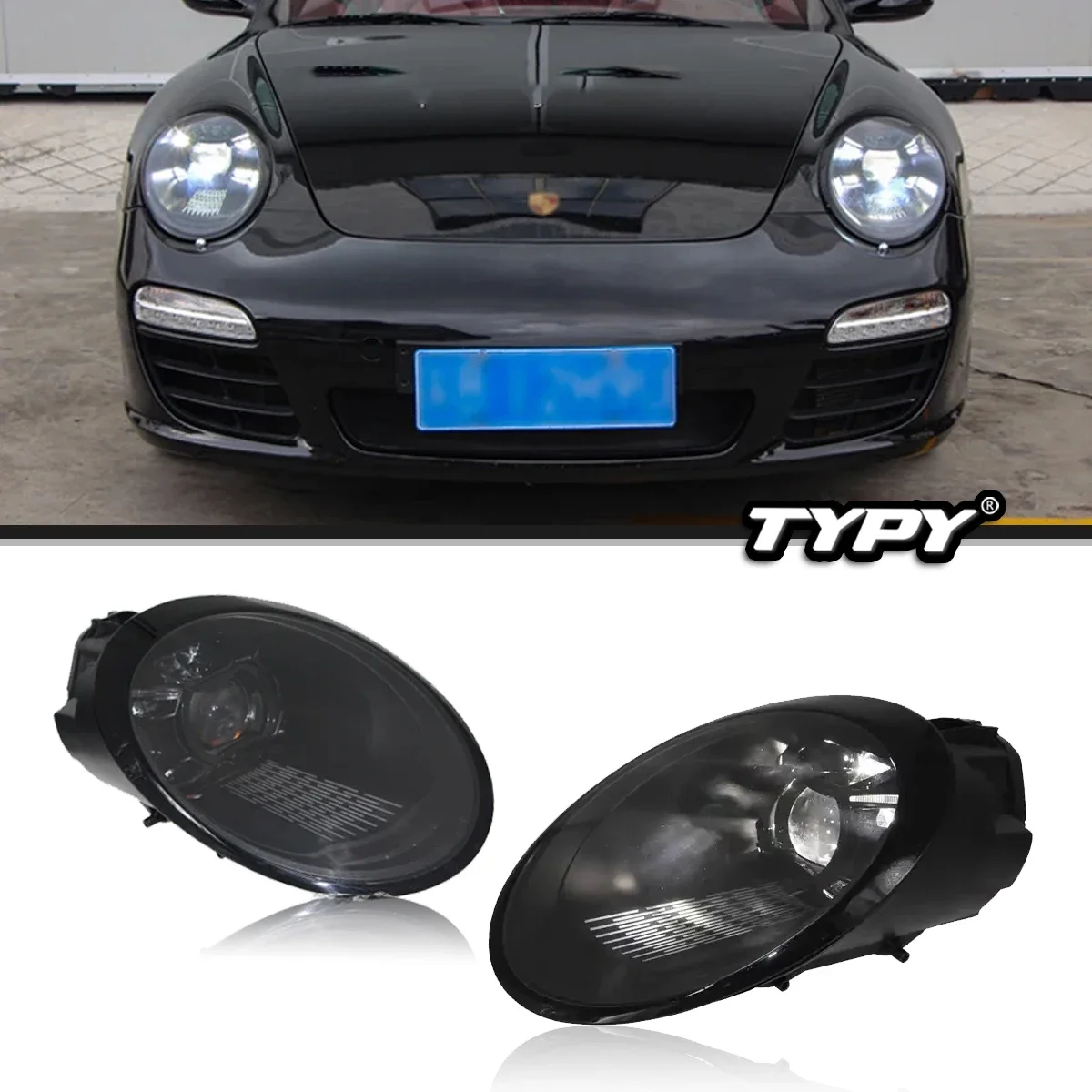 TYPY車用ライトポルシェ911 997ヘッドライト997.1 997.2フルLED