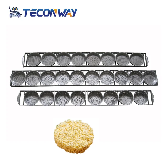 SUS304 CNC Lathed Direct Sale High Precision Instant Noodle Fryer Retainer for Ramen Noodle Line