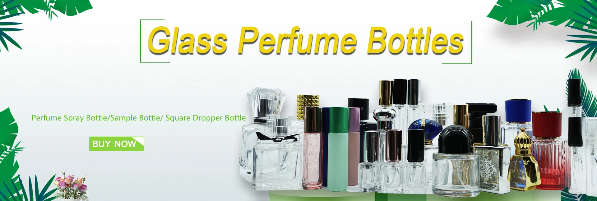 5ml Mini Empty Perfume Tester Sample Glass Spray Bottle With Paper Box