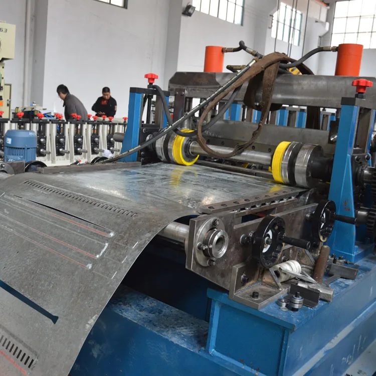 Hot Dip Galvanized Cable Tray Punching Machine Automatic Change 100