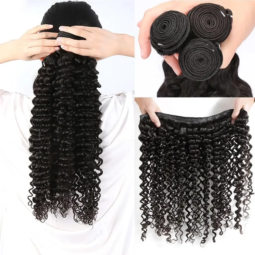 Deep Wave Brazilian Remy Hair Weave Extensions Deals_voghion.com
