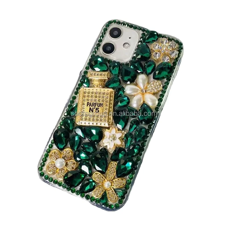 Luxury Rhinestone Diamond Phone Case for iPhone 14 15 16 17 Pro Max  Shockproof Sparkling Stone Cover for iPhone 13 Pro 17 Air| Alibaba.com