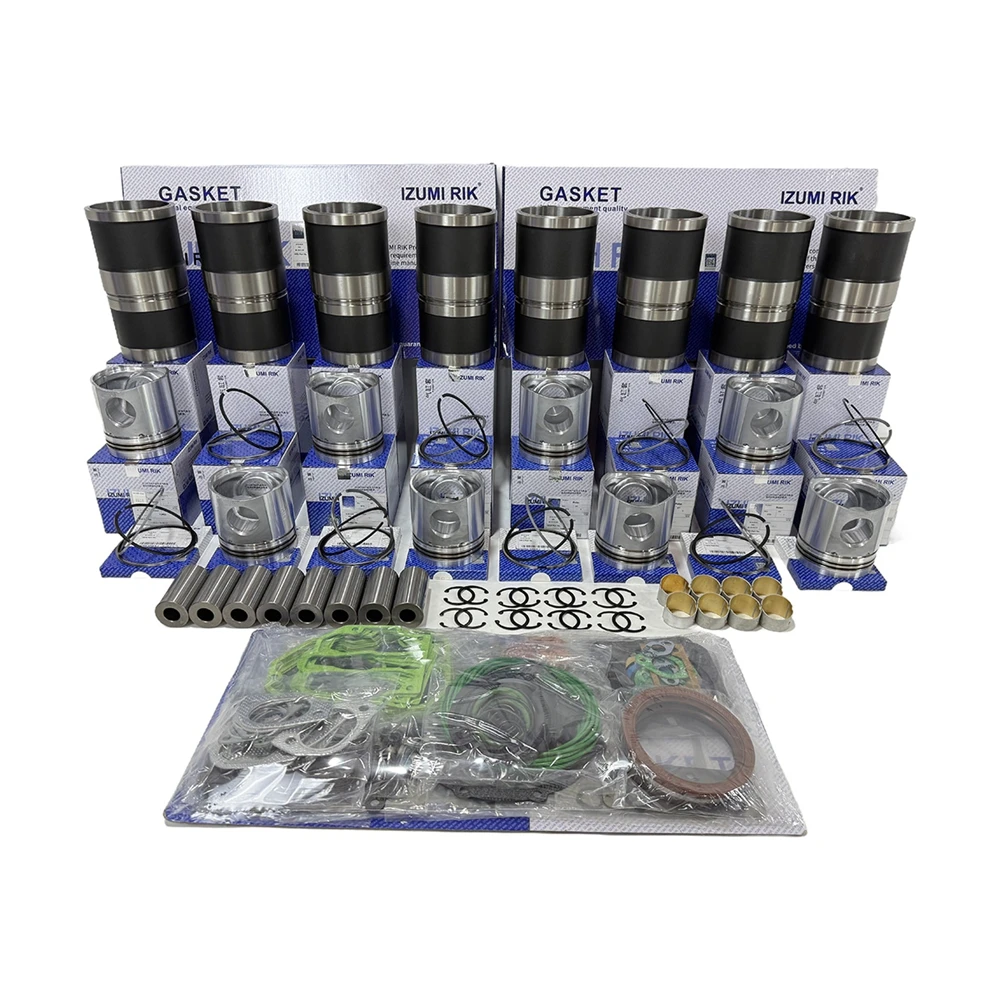 IZUMI RIK 2800, 3008, 4000, 4008 طقم إصلاح شامل مع طقم حشوات لمحركات Perkins