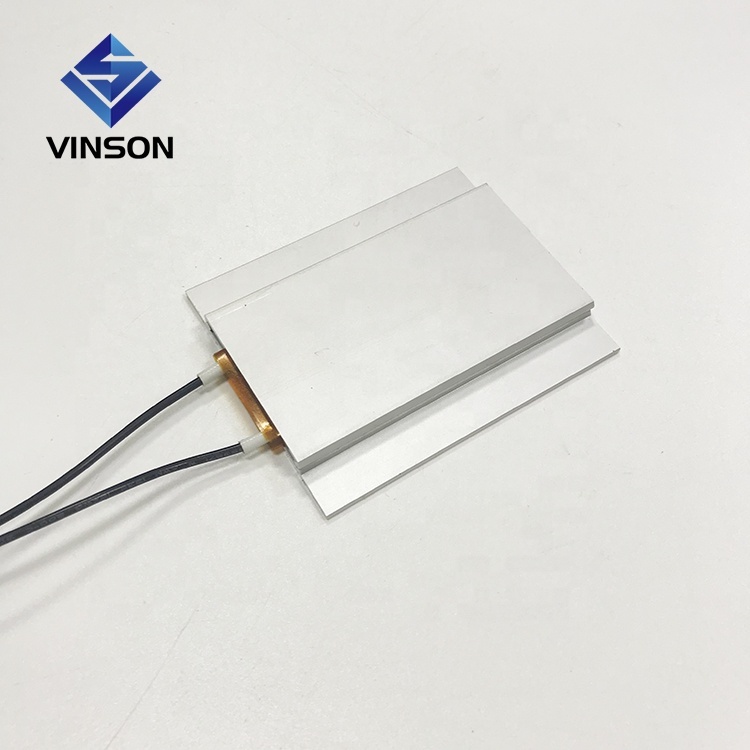 Электрическая пластина нагревателя PTC, AC DC 24V 180C, керамический алюминиевый нагреватель с постоянной температурой и корпусом