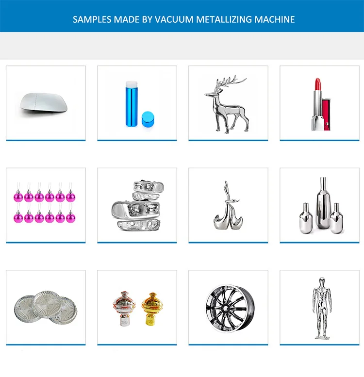 Vacuum Chrome Machine Alloy Wheels PVD Equipment