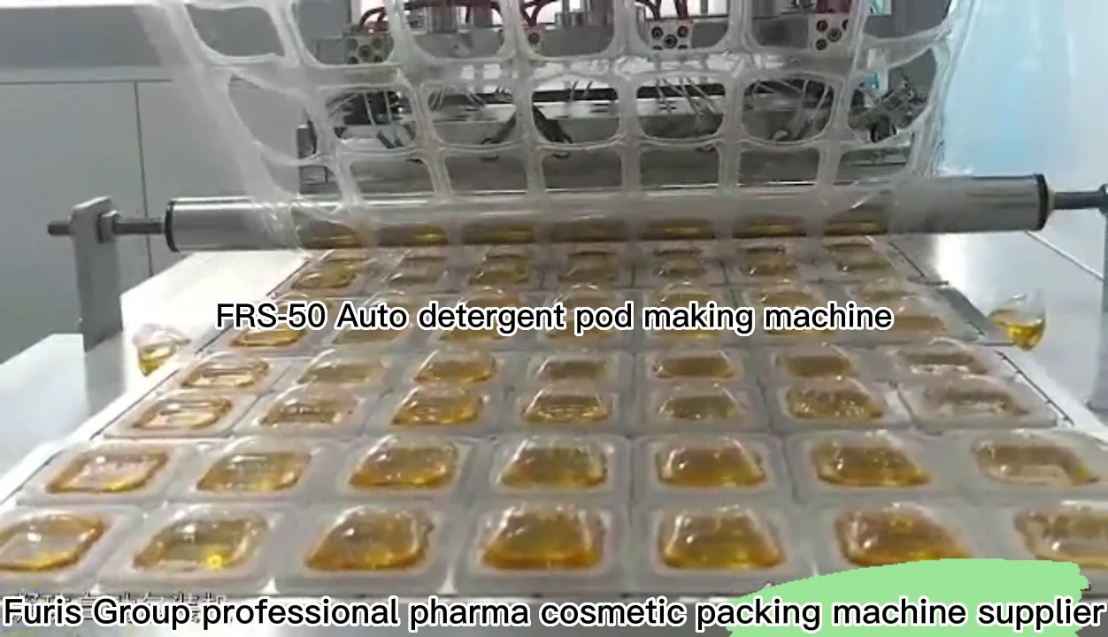 Pva Water Soluble Film Liquid Wash Powder Laundry Detergent Pod Capsule