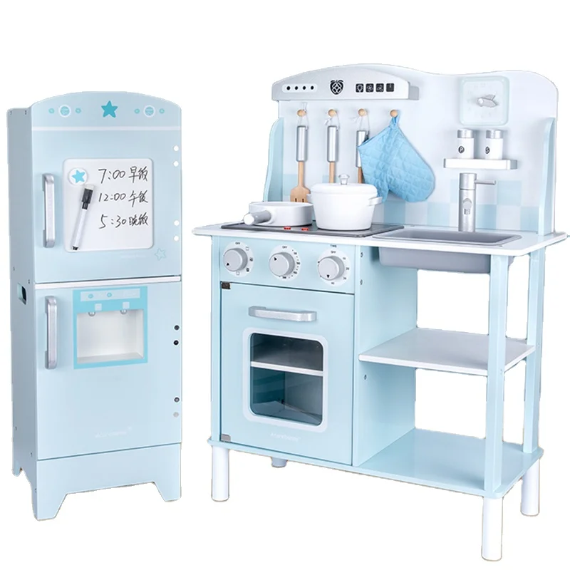 montessori wooden play kitchen