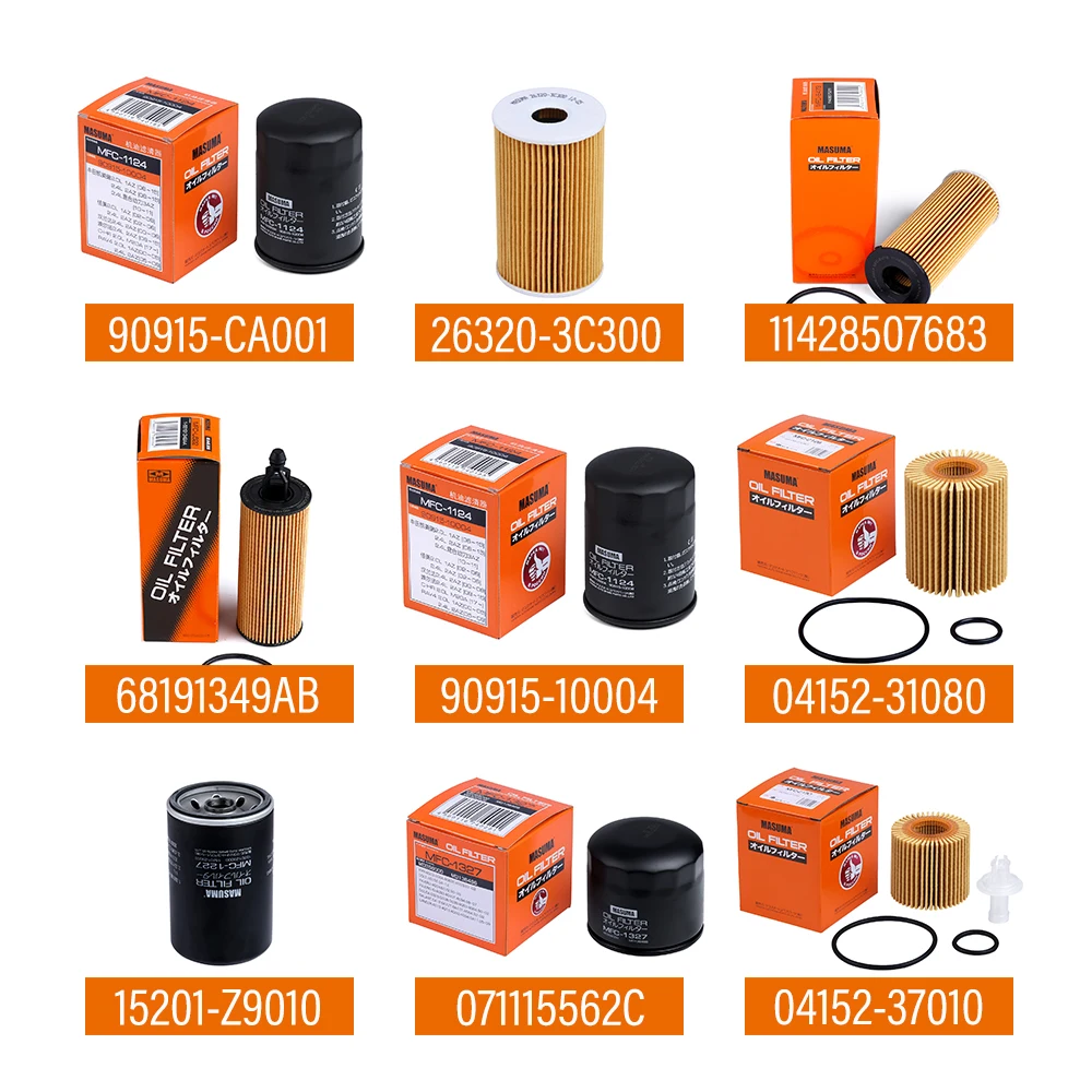 MFC-K318 MASUMA Oil Filter Auto Parts 26350-2J000 Oil Filter for