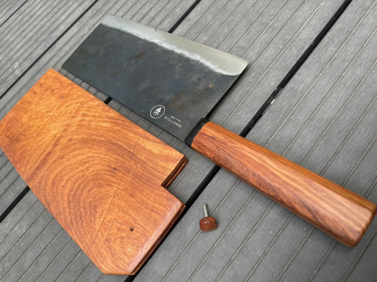 Kitchen Knives Set Chef l Japanese Style Knife With Sheath Customized Carton Box With Unti Rustic Paper