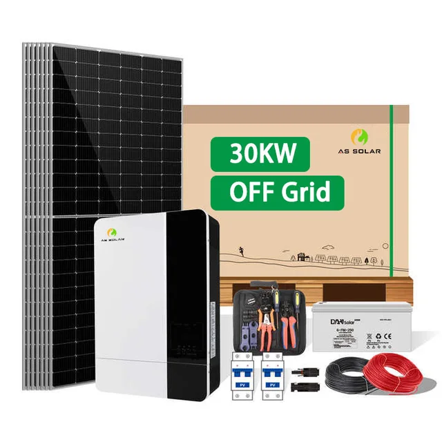 30 kw Solar System Off Grid solar energy power system for commercial residential use