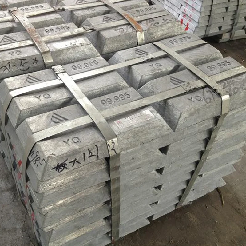 Цинковые слитки 99.995%, высококачественные цинковые слитки, оптовая цена в цинковых слитках Hebei 99.995%